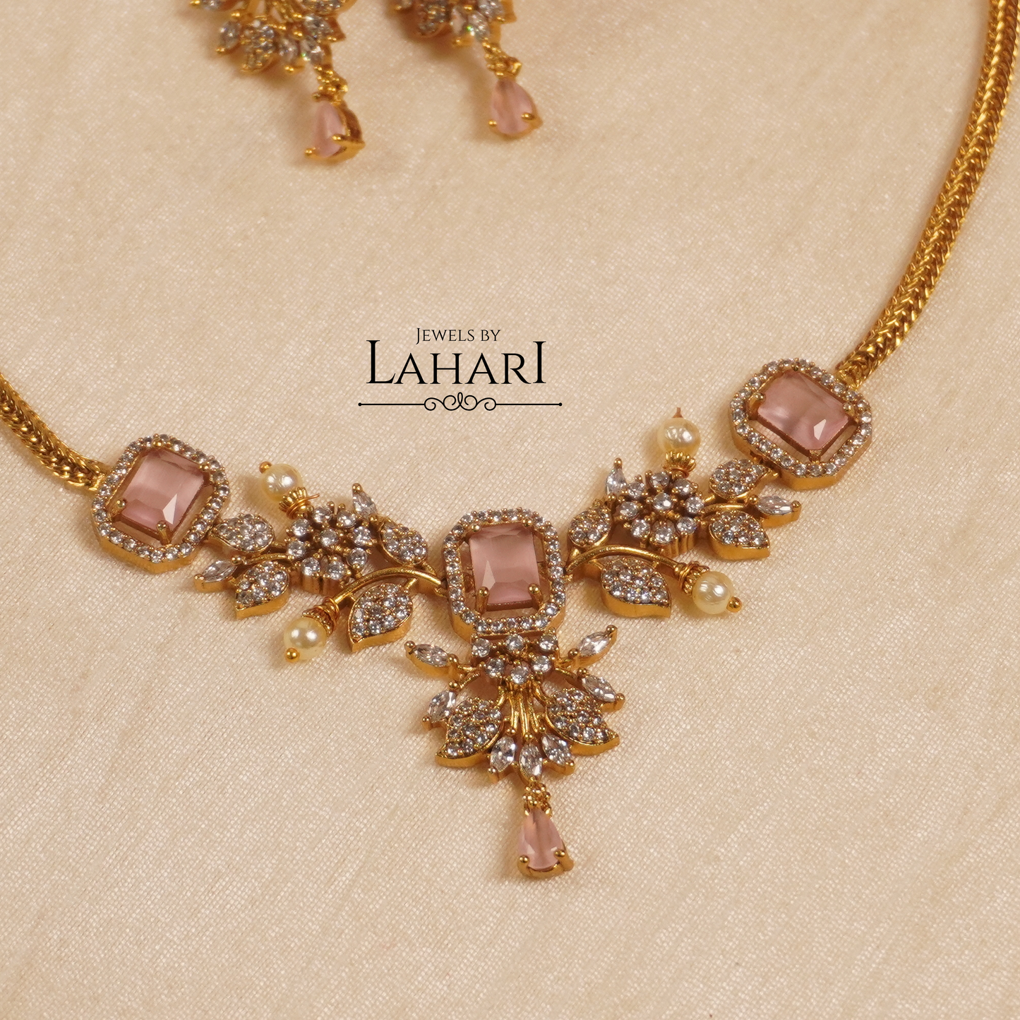 Aaradhya Minimal Necklace Set (Available in 8 colors)