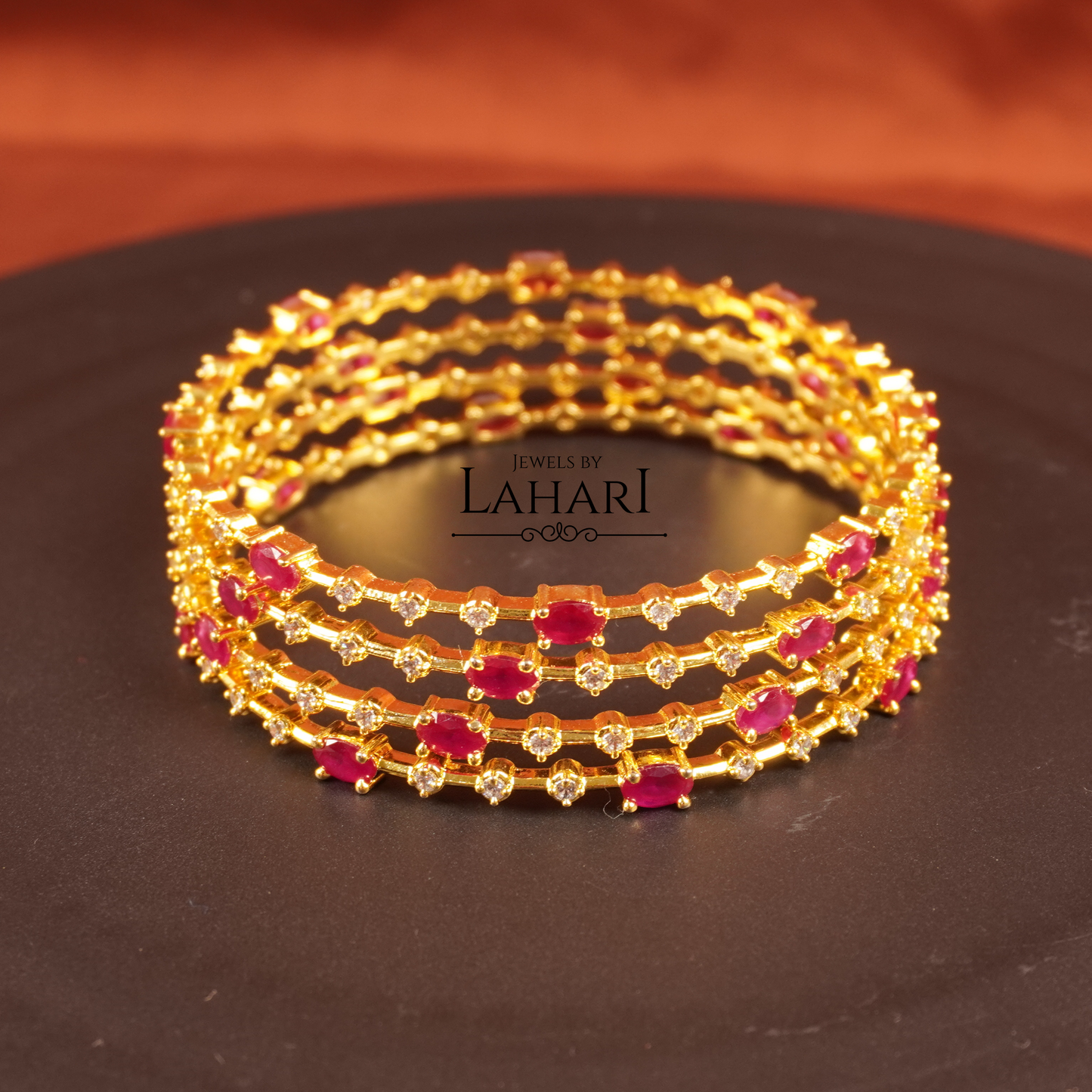 Nakshatra Bangles - Set of 4 Bangles (available in 3 colors)