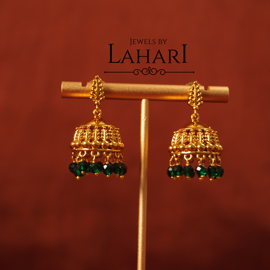 Aarohi Mini Jhumkas (Available in 3 Colours)