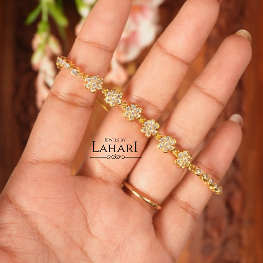 Floral Chain Bracelet