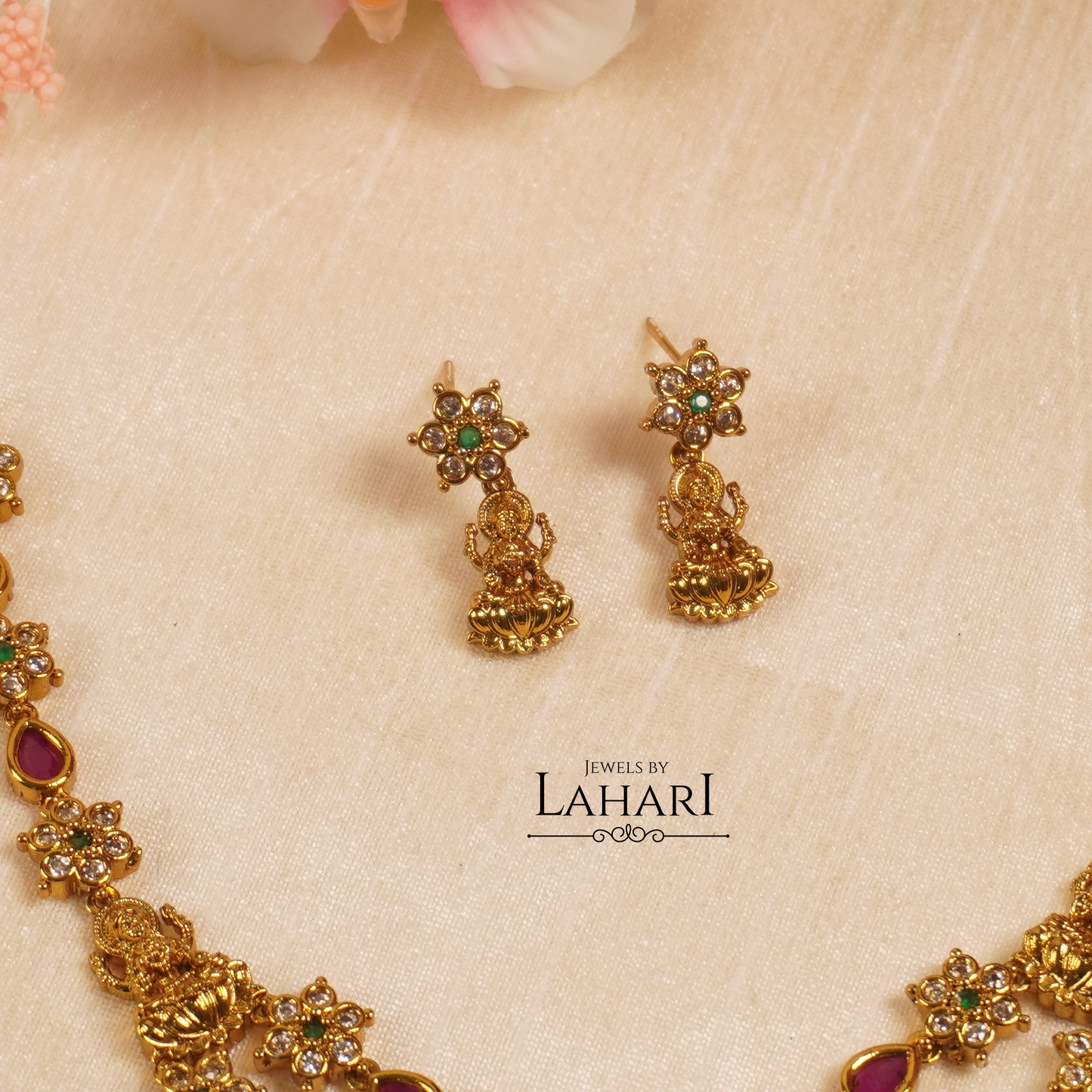Deviya Lakshmi Necklace Set