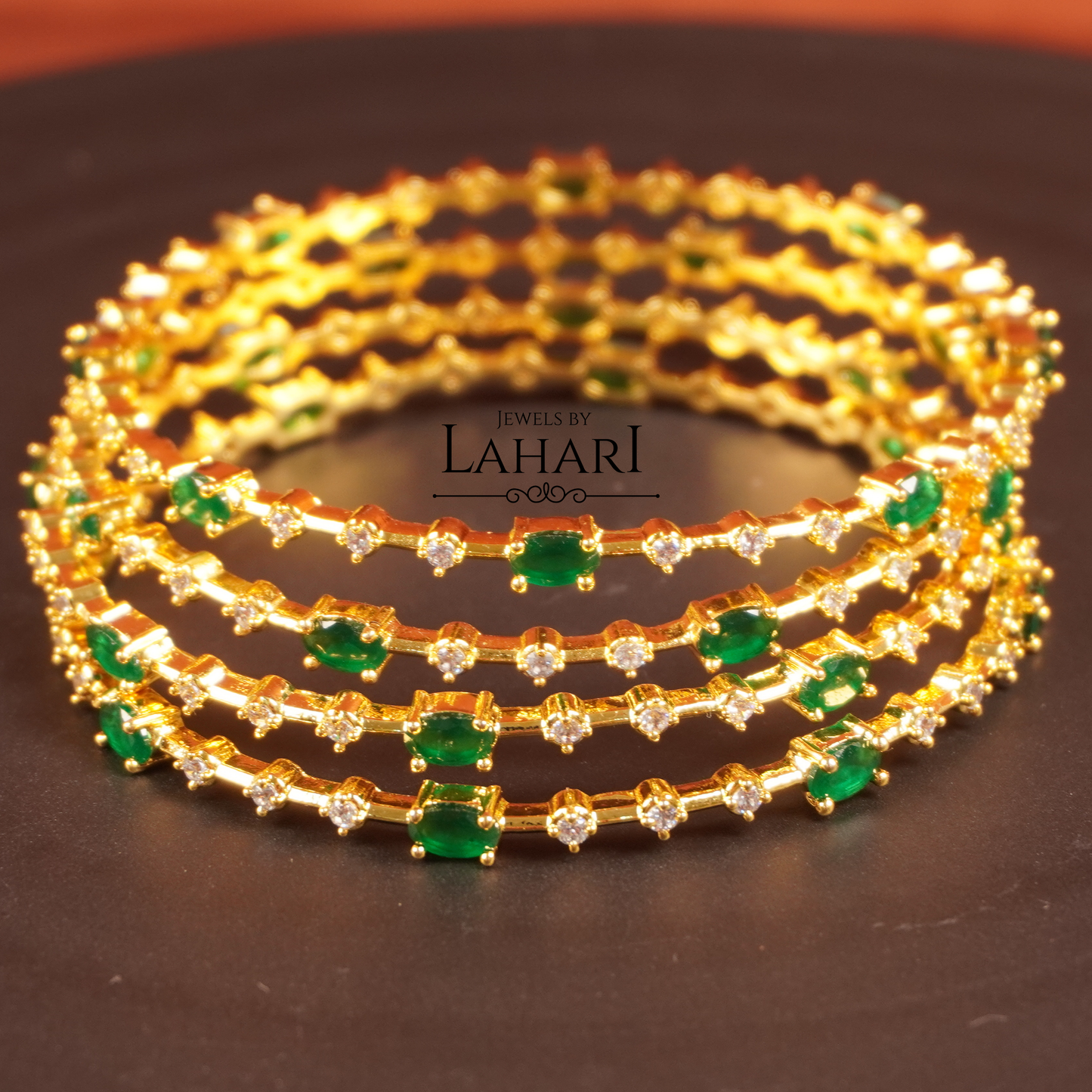 Nakshatra Bangles - Set of 4 Bangles (available in 3 colors)