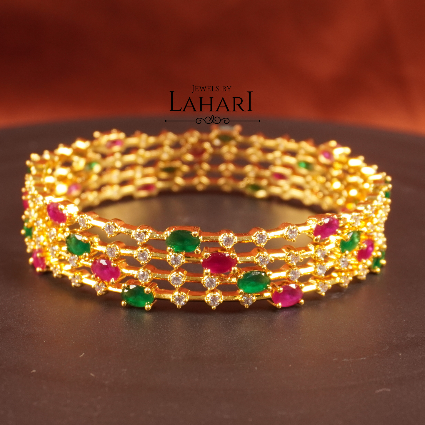 Nakshatra Bangles - Set of 4 Bangles (available in 3 colors)