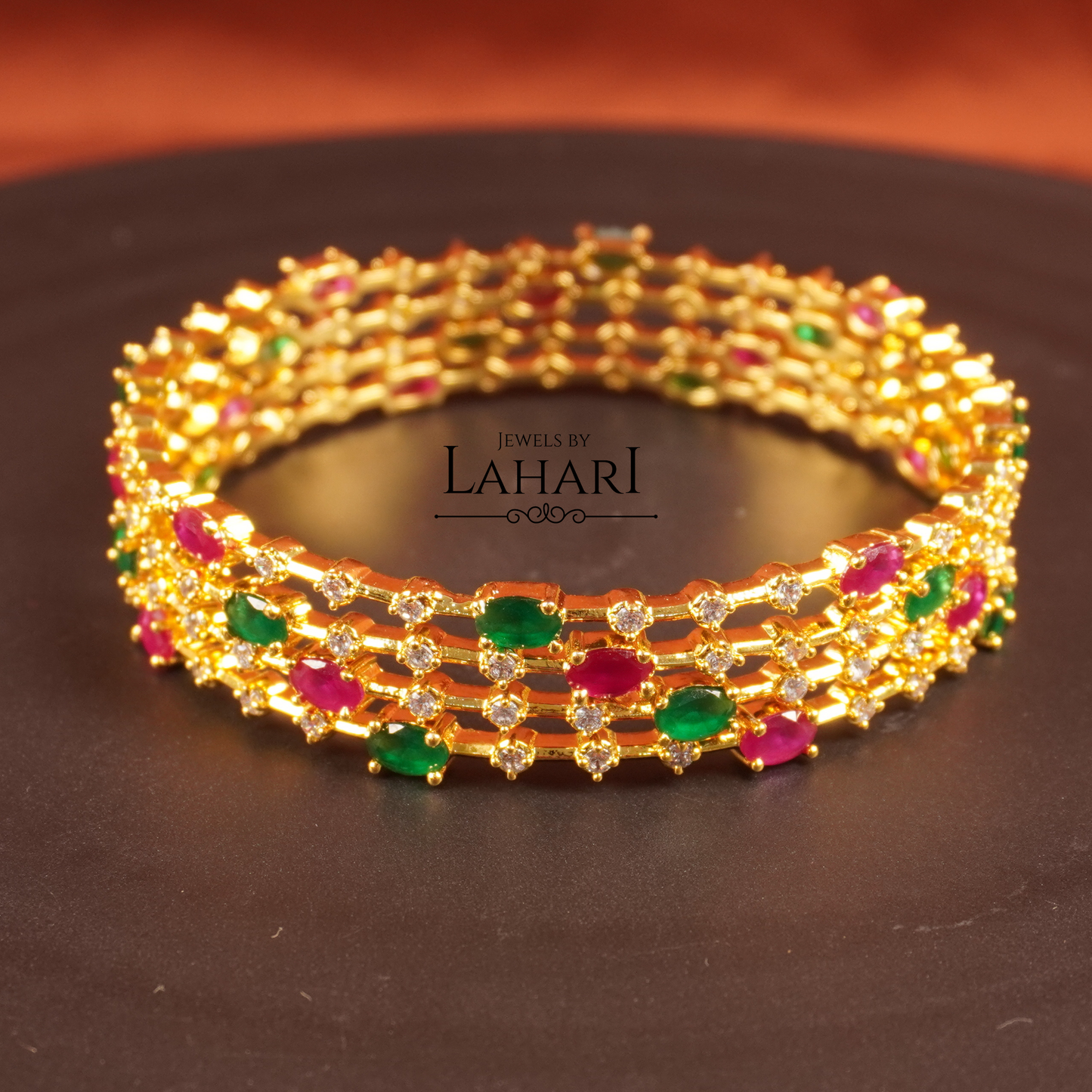 Nakshatra Bangles - Set of 4 Bangles (available in 3 colors)