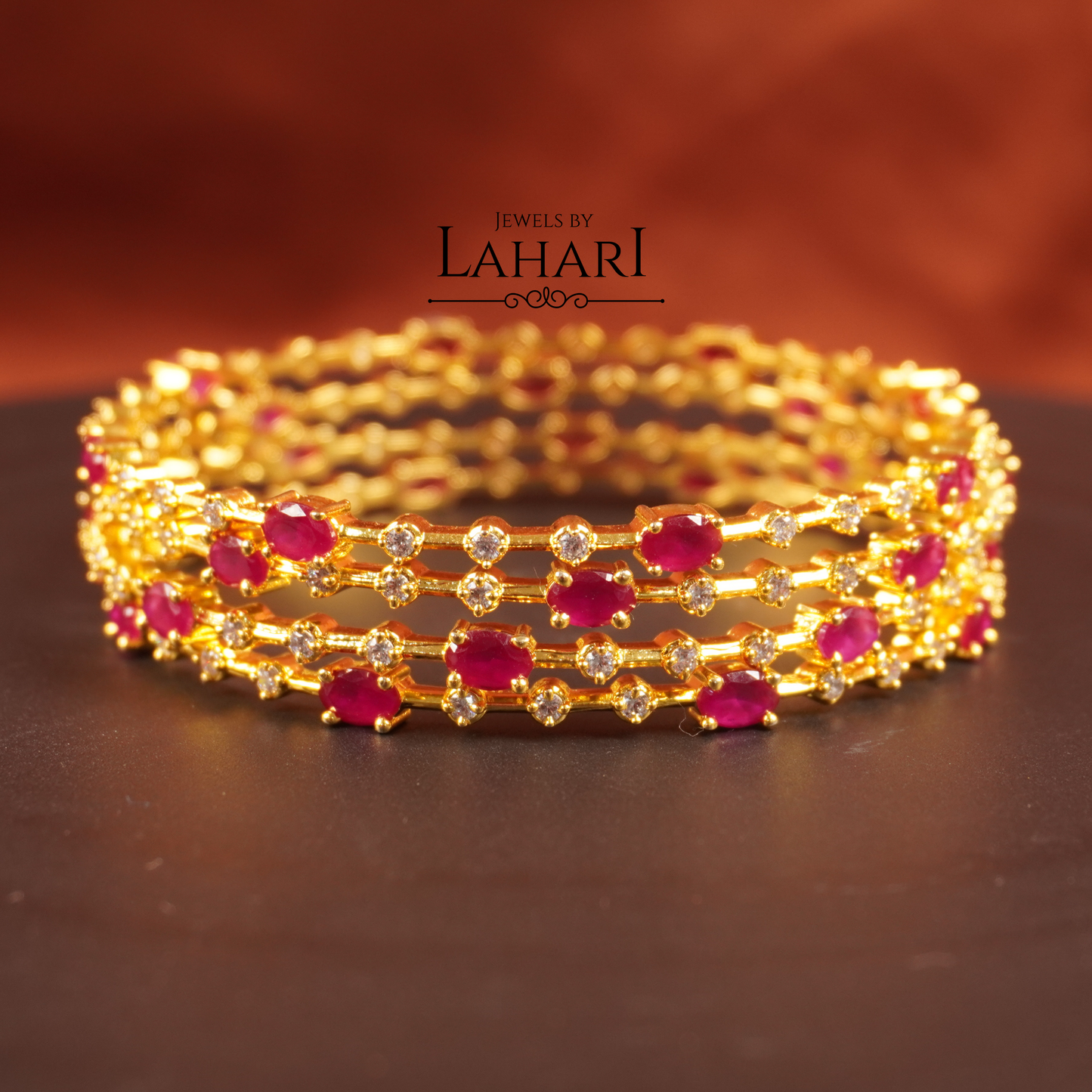 Nakshatra Bangles - Set of 4 Bangles (available in 3 colors)